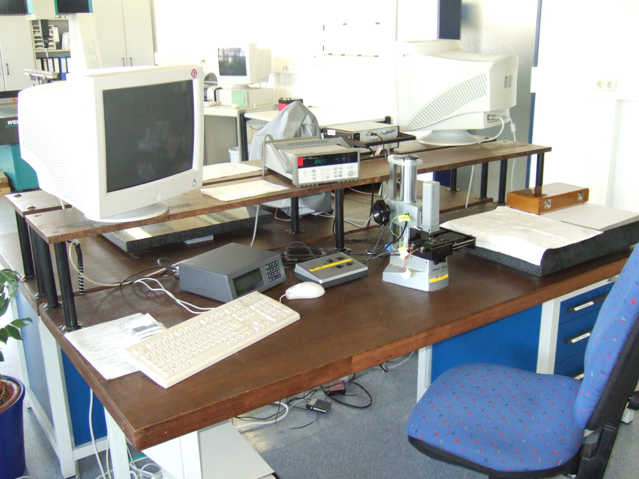 Unsere ersten Laborr&auml;ume in den 90er Jahren